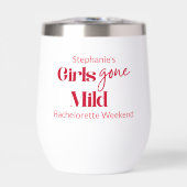 Girls Gone Mild Classic Bachelorette Weekend White (正面)