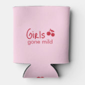 Girls Gone Mild Pink and Cherry Red Bachelorette   缶クーラー (正面)