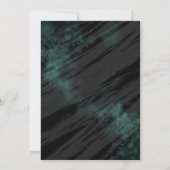 Girl's Halloween Birthday Party Invitation 招待状 (裏面)