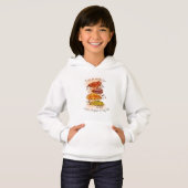 Girls hoodie and sweatshirt inspirational quote  (正面フル)