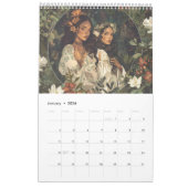 Girls in the Garden 2026カレンダー カレンダー (1月 2026)