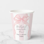 Girls Just Wanna Be One 1st Birthday 紙コップ (正面)