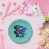 Girls just wanna have fun ペーパープレート (パーティー)