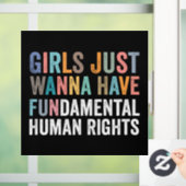 Girls Just Wanna Have Fundamental Rights ウィンドウサイン (ホーム)