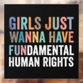 Girls Just Wanna Have Fundamental Rights ウィンドウサイン (シート2)