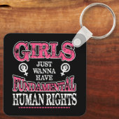Girls Just Wanna Have Fundamental Rights キーホルダー (裏面)