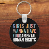 Girls Just Wanna Have Fundamental Rights キーホルダー (裏面)