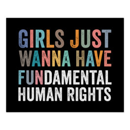 Girls Just Wanna Have Fundamental Rights ポスター