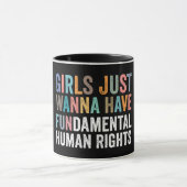 Girls Just Wanna Have Fundamental Rights マグカップ (中央)