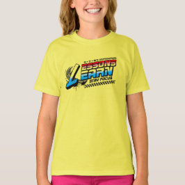 GIRLS/KIDS FOCUS LESSONS LEARN Tシャツ