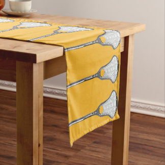 Girls Lacrosse Decor Short Table Runner ショートテーブルランナー
