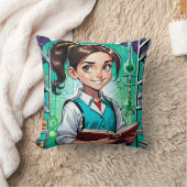 Girls Love Science! クッション (ブランケット)