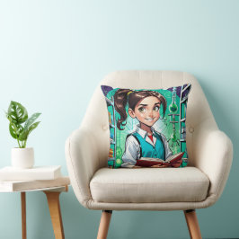 Girls Love Science! クッション