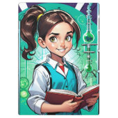 Girls Love Science! クリップボード (裏面)