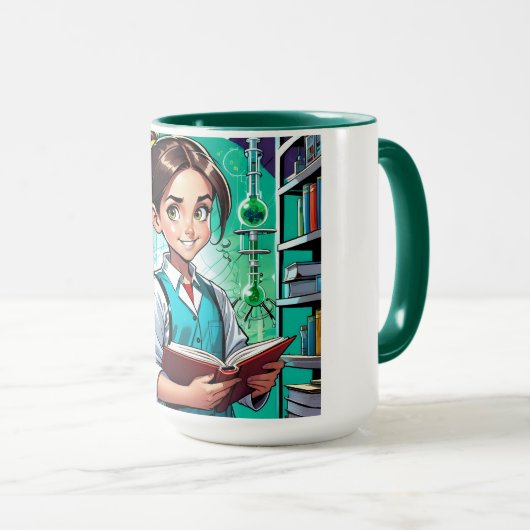 Girls Love Science! マグカップ (正面右)