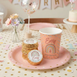Girl's Natural Boho Party Light Coral 紙コップ