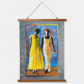 Girls' Night at the Speakeasy — Harlem, 1922 吊り下げ型タペストリー (正面)