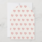 Girls Night Galentine's Day Invitation 招待状 (裏面)