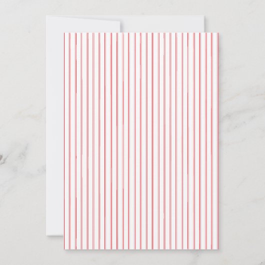 Girls Night hand drawn 招待状 (裏面)