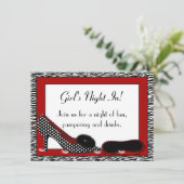 Girl's Night In PJパーティーin Red 招待状 (スタンド正面)