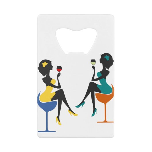 Girls Night Out クレジットカード栓抜き (正面)