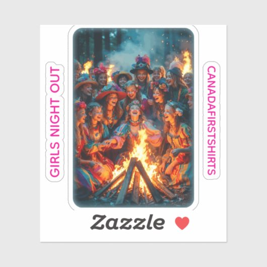 GIRLS NIGHT OUT シール (シート)