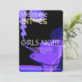 Girls night out 案内状 (スタンド正面)