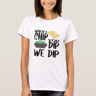 Girls Night Out Funny Chips and Dip Shirt Tシャツ
