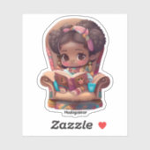 Girls of the World 読's – マダガスカル シール (シート)