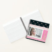 Girl's Photo Spiralノートブック ノートブック (内部)