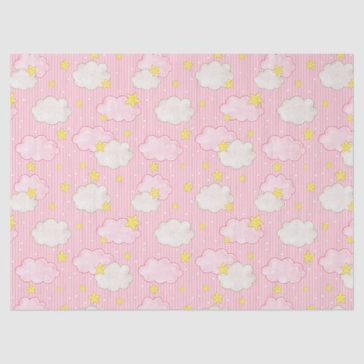 Girls Pink Sky  薄葉紙 (正面)