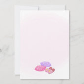 Girls Pizza & Pajama Party Invite - Sleepover Fun 招待状 (裏面)