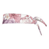 Girls Pretty Ponies Pastel Floral Horse タイヘッドバンド (回転90)