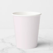 Girls Princess Personalised Party Paper Cups 紙コップ (裏面)