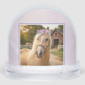 Girls Purple Floral Horse (裏面)