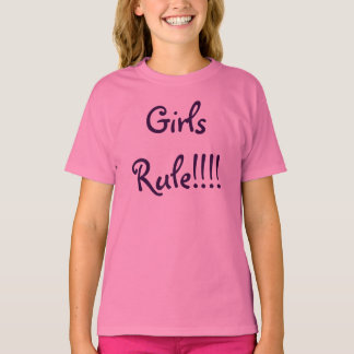 Girls Rule!!!! Tシャツ