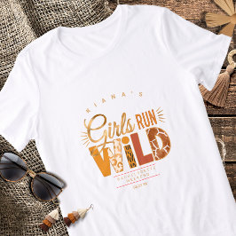 Girls Run Wild Safari バチェラーTシャツ ID1148 トライブレンドTシャツ