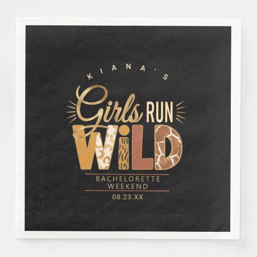 Girls Run Wild Safari Bachelorette ID1148 (正面)