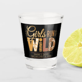 Girls Run Wild Safari Bachelorette ID1148 ショットグラス