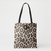 Girls Run Wild Safari White Leopard ID1157 トートバッグ (正面)