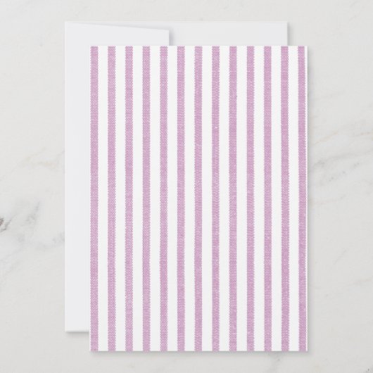 Girls Spa Birthday 招待状 (裏面)