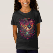 Girls Stellar Space Fantasy Cosmic Adventure Tシャツ (正面)