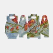 Girls Sweet Butterfly Birthday Favor Box フェイバーボックス (折り畳みなし)