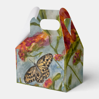 Girls Sweet Butterfly Birthday Favor Box フェイバーボックス