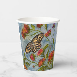 Girls Sweet Butterfly Birthday Paper cup 紙コップ