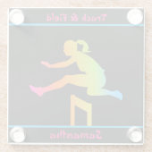 Girls Track and Field   ガラスコースター (裏面)