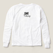 Girls Tri-Blend Long Sleeve T-Shirt (デザイン背面)