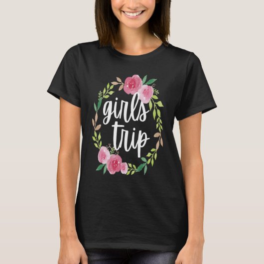 Girls Trip 2021, Vacay Mode, Girl Squad Weekend Tr Tシャツ (正面)