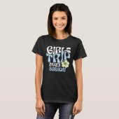 Girls Trip 2023 Boracay Beach Destination Retro Gr Tシャツ (正面フル)