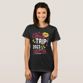 Girls Trip 2023 Houston Weekend Travel Group Match Tシャツ (正面フル)